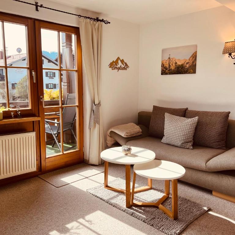 Gästehaus Alpenruh - Apartment mit 1 Schlafzimmer und Balkon - 1