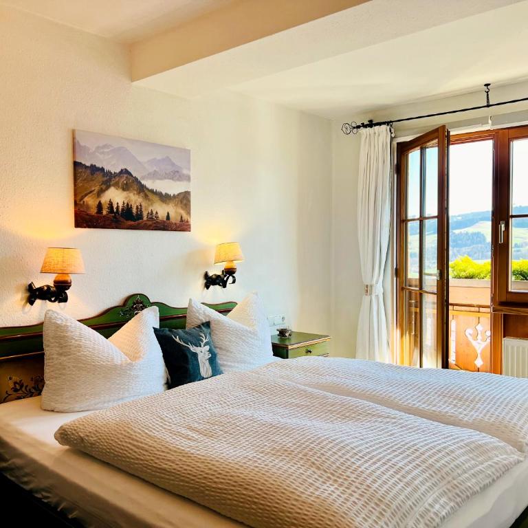 Gästehaus Alpenruh - Apartment mit 1 Schlafzimmer und Balkon - 4