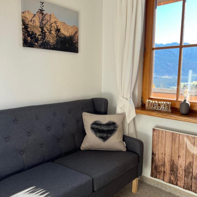Gästehaus Alpenruh - Apartment mit 1 Schlafzimmer und Balkon - 4