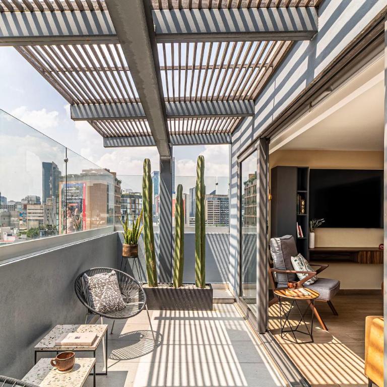 Kukun Tonala 30 Roma - Penthouse One bedroom penthouse with balcony and city view - 1