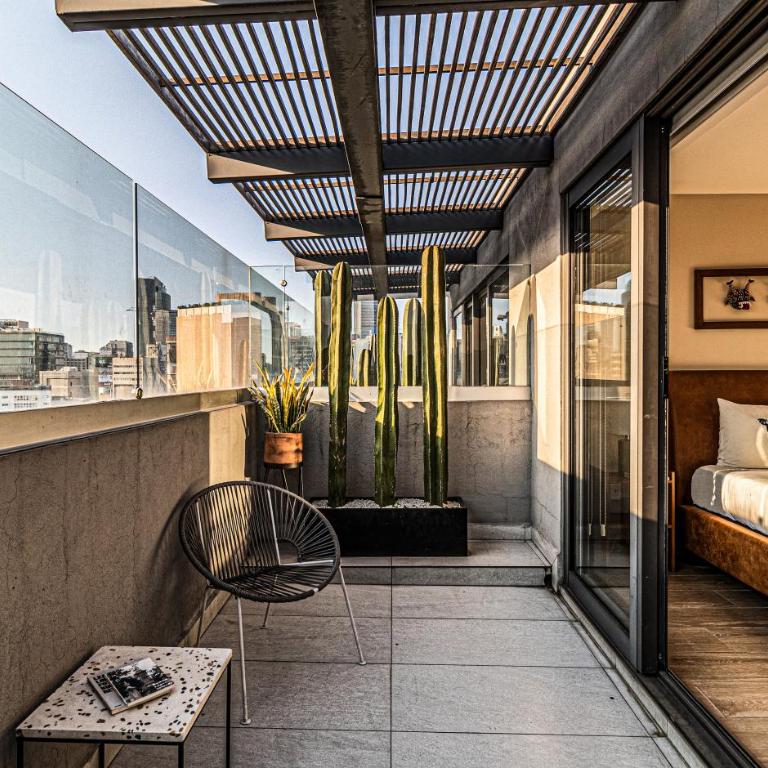 Kukun Tonala 30 Roma - Two-bedroom penthouse with balcony and city view - 5