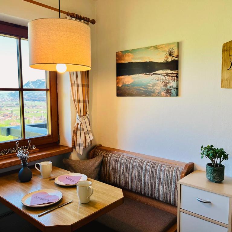 Gästehaus Alpenruh - Apartment mit 1 Schlafzimmer und Balkon - 4