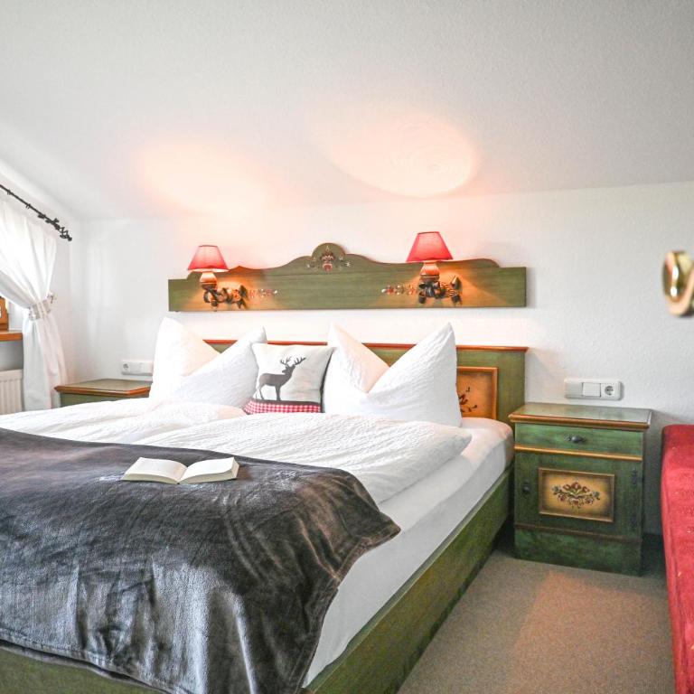 Gästehaus Alpenruh - Apartment mit 1 Schlafzimmer und Balkon - 3