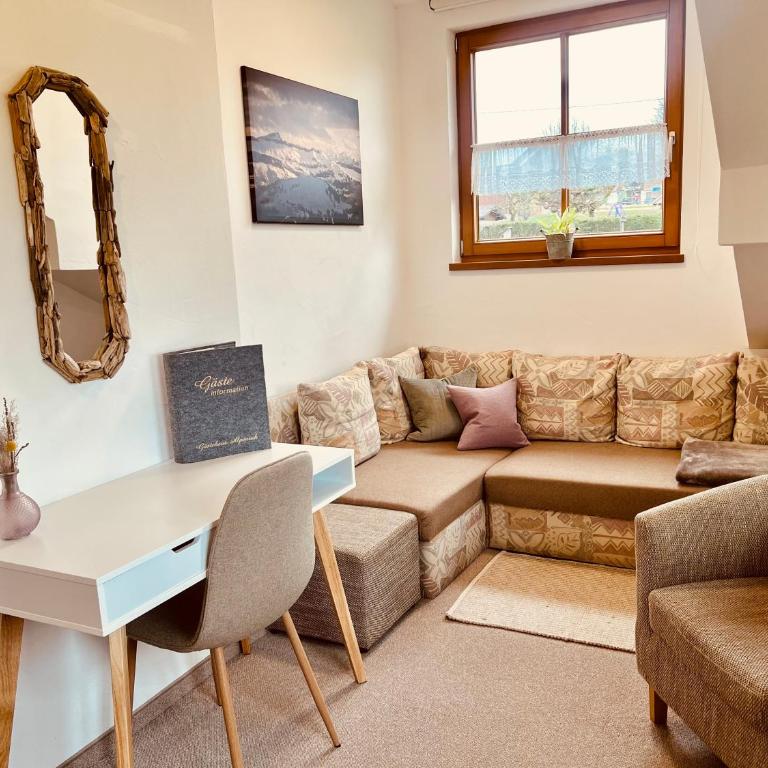Gästehaus Alpenruh - Apartment mit 1 Schlafzimmer und Balkon - 5
