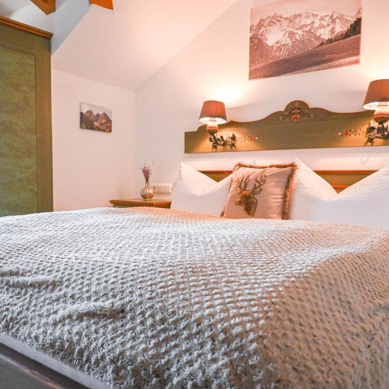 Gästehaus Alpenruh - Apartment mit 1 Schlafzimmer und Balkon - 2