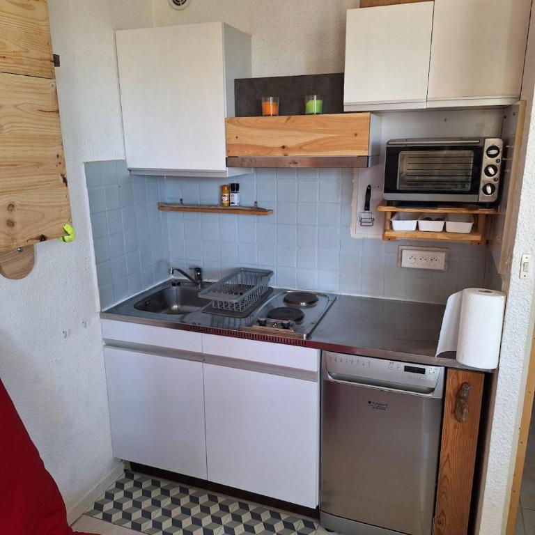 Studio cosy 4 personnes avec balcon Les Orres 1650 - Appartamento con 1 Camera da Letto - 9