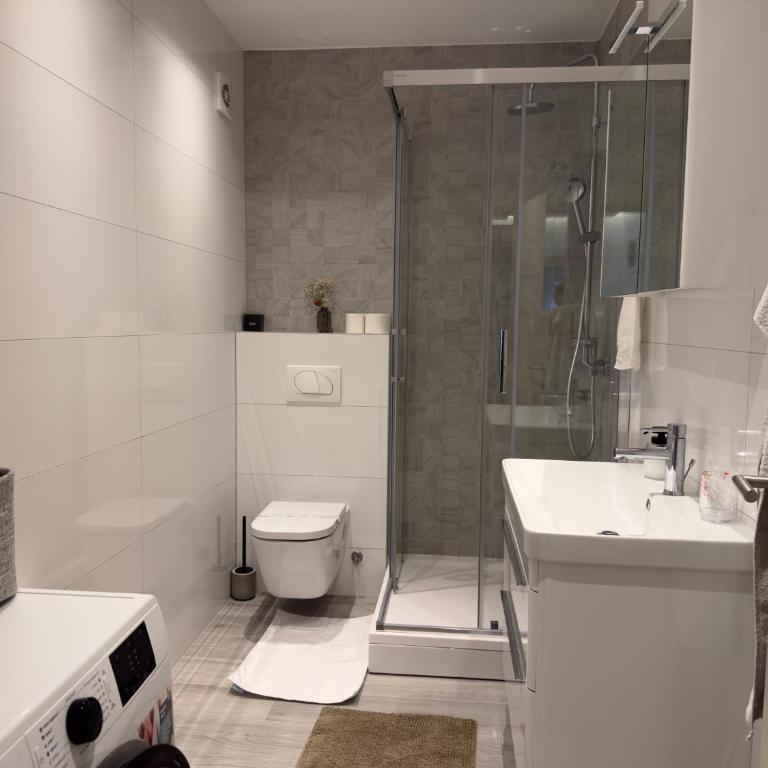 Bright Apartment with Balcony near Bus and Train - Apartman sa 1 Spavaćom Sobom - 8