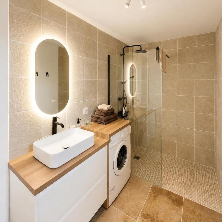 F2 à Capo di Feno, Nature, plage et jacuzzi - One-Bedroom Apartment - 16
