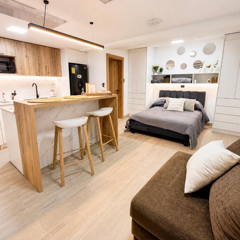Suite Moderno y Acogedora con Ubicación Ideal de un solo ambiente - Two-Bedroom Apartment - 1