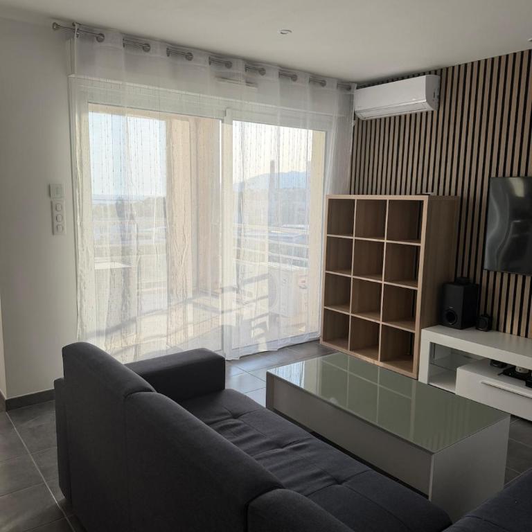 F2 Ajaccio - Dernier étage avec terrasse vue mer - Appartement 2 Chambres - 1