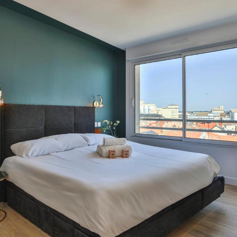 Miramar - avec vue époustouflante sur la baie des Sables-d'Olonne - Apartment - 14