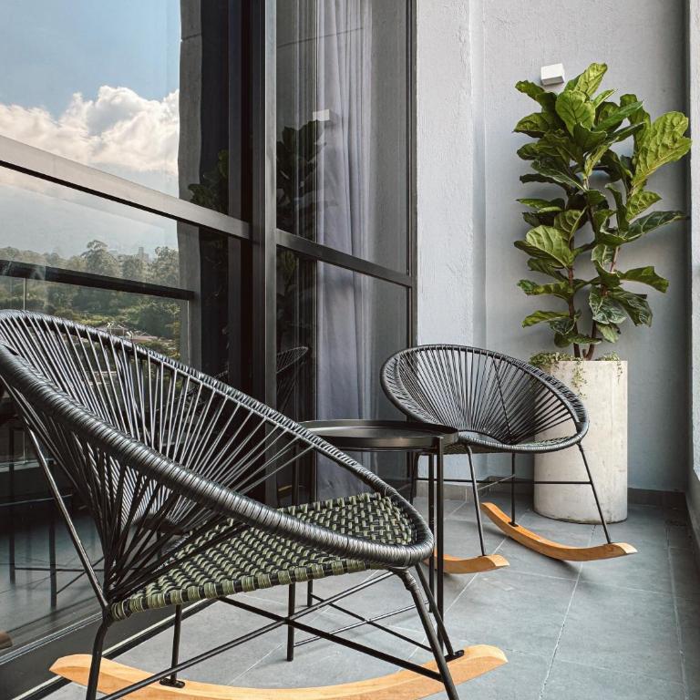 New duplex near Provenza with views of El Poblado - Apartamento de 1 dormitorio - 12