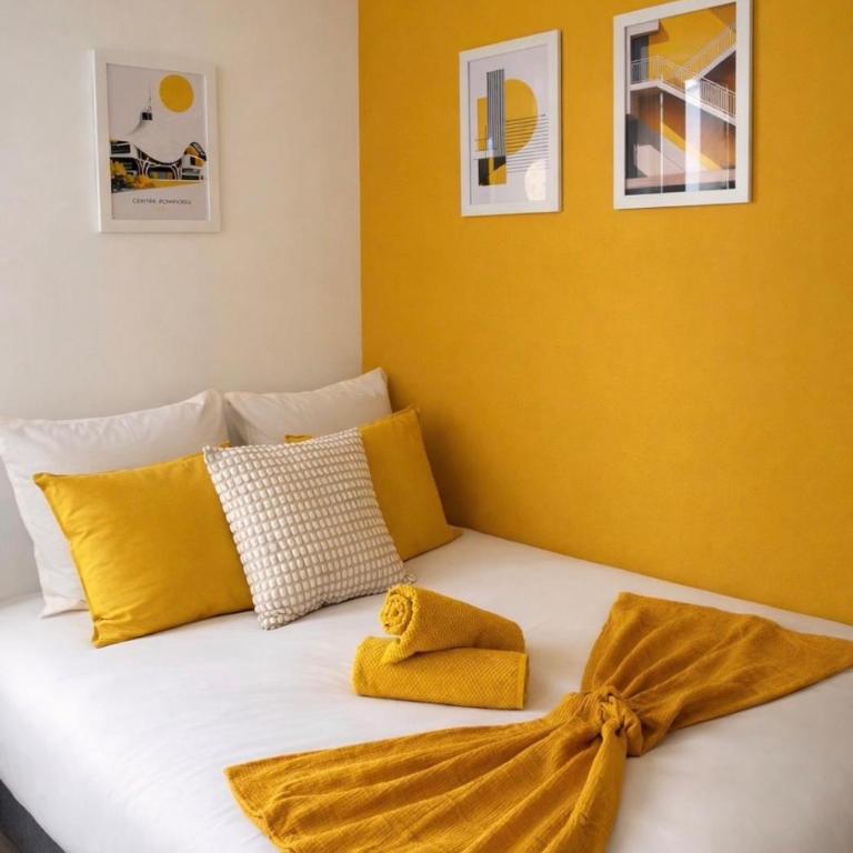 La Chambre Pompidou - 1 min de la Gare - Metz - Chambre Double Standard - 1