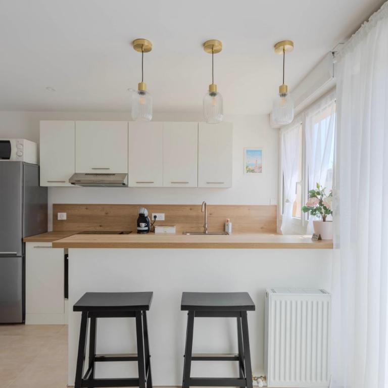 Studio lumineux VUE MER - NEUF entre Monaco-Menton - WIFI - Appartement - Vue sur Mer - 7