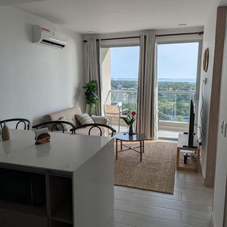 Exclusivo apartasuite con terraza y vista al mar - Bello Horizonte - Apartamento de 1 dormitorio - 12