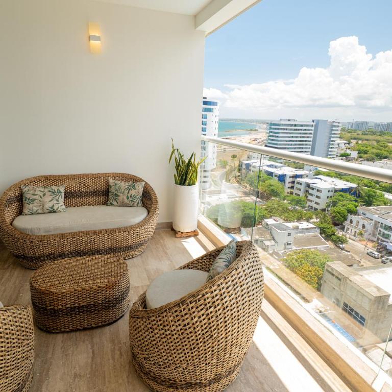 Canela Luxury Stay Cartagena - Apartment with Pool View - 26