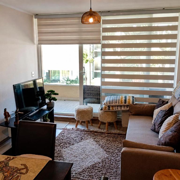 Depto elegante Pucón, Piscina y gym - Two-Bedroom Apartment - 3