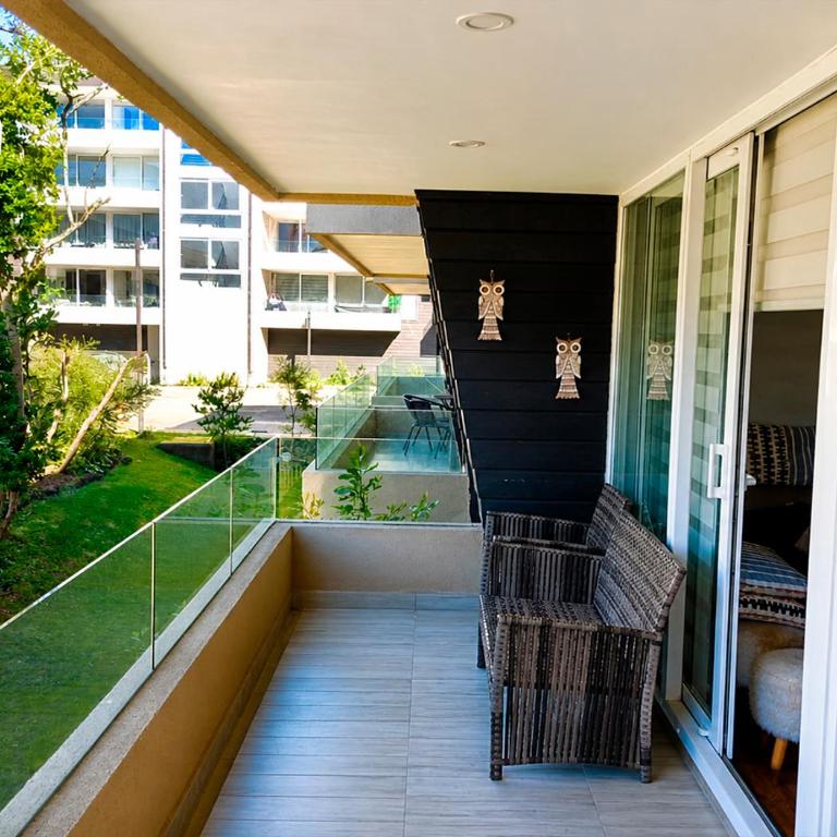 Depto elegante Pucón, Piscina y gym - Two-Bedroom Apartment - 8