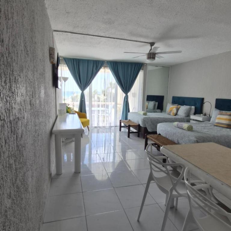 Front Beach Studio - Twin Room with Sea and Garden View - 51
