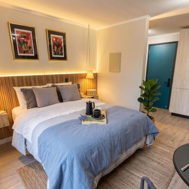 A pasos del Metro Irarrazaval en Ñuñoa I Studio - One-Bedroom Apartment - 7