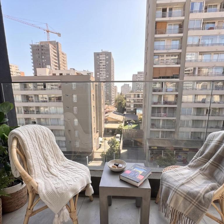 Cómodo departamento I 1H1B I Metro Irarrazaval - One-Bedroom Apartment - 12