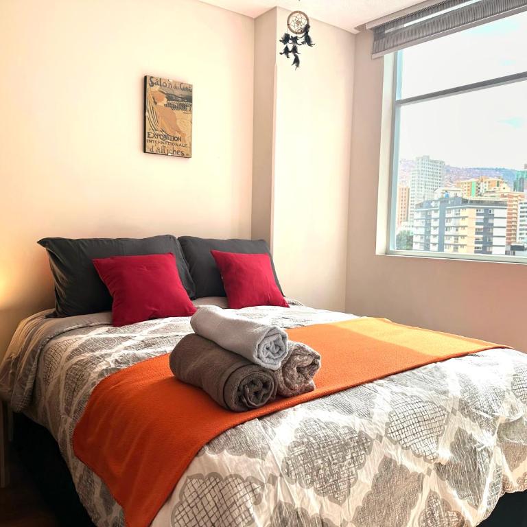 Lujoso y soleado departamento en Sopocachi - Apartamento de 1 dormitorio con vistas a la ciudad - 11