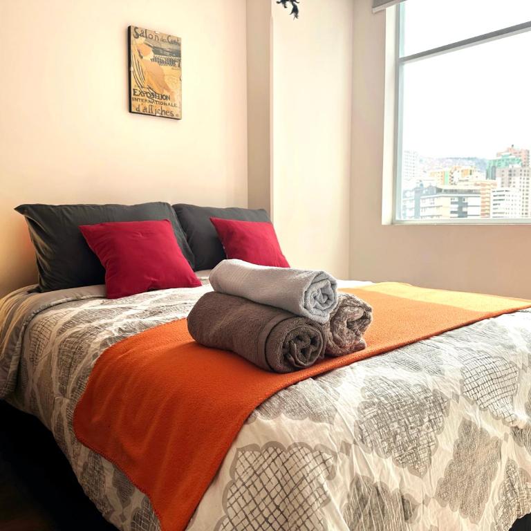 Lujoso y soleado departamento en Sopocachi - Apartamento de 1 dormitorio con vistas a la ciudad - 15