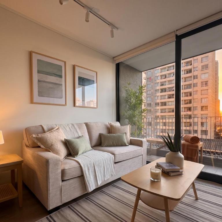 Costado del Metro I Hospitales y Clinicas I Estacionamiento - One-Bedroom Apartment - 9