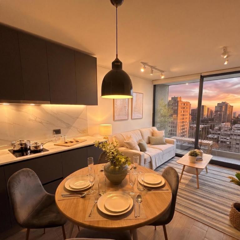 Costado del Metro I Hospitales y Clinicas I Estacionamiento - One-Bedroom Apartment - 1