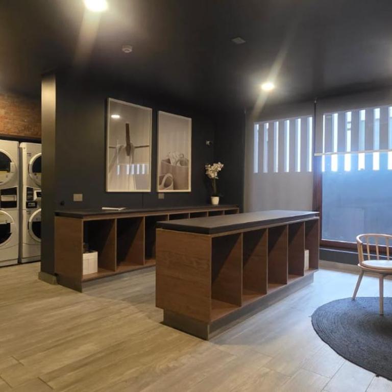 Moderno Departamento Cerca de Movistar Arena, Parque Estadio Nacional y Barrio Italia - One-Bedroom Apartment - 19