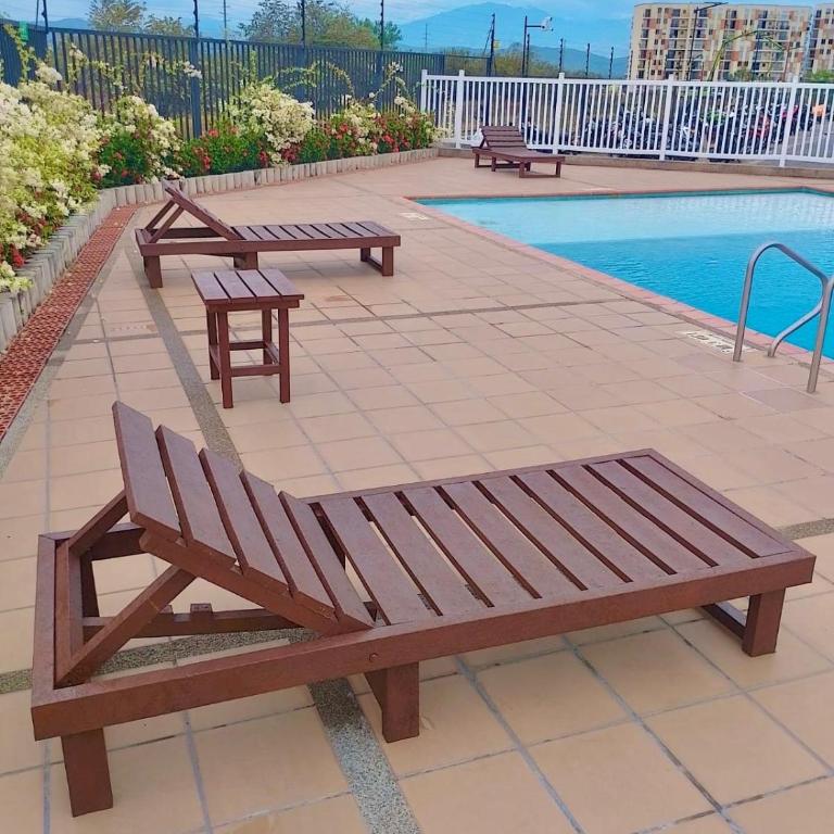 Completo Apartamento Torre 1 Apartamento 103 Conjunto Residencial Goya - Neiva - Apartamento de 2 dormitorios - 4
