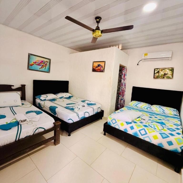 Finca Hotel Rinoceronte - Habitación Familiar Deluxe - 1