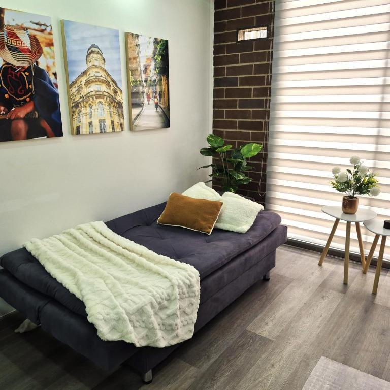 Moderno y Cálido Aparta Estudio en La Candelaria - Apartamento de 1 dormitorio - 3
