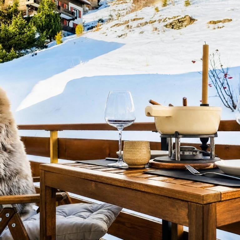 Stilvolles Studio für 2 im Herzen von Saas Fee - Apartment mit 1 Schlafzimmer - 1