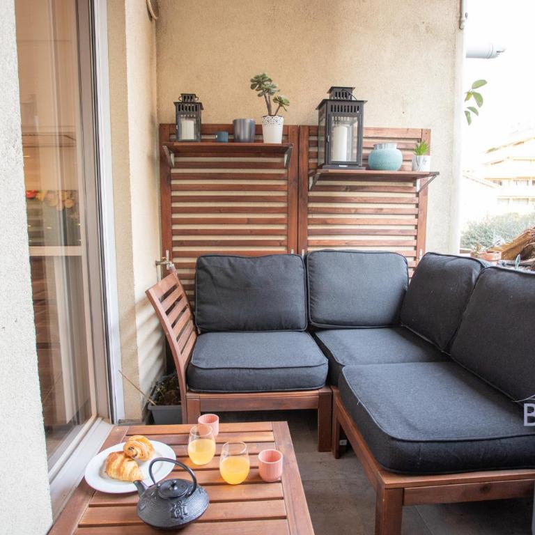 Duplex contemporain en bord de mer AC parking - Appartement - 11