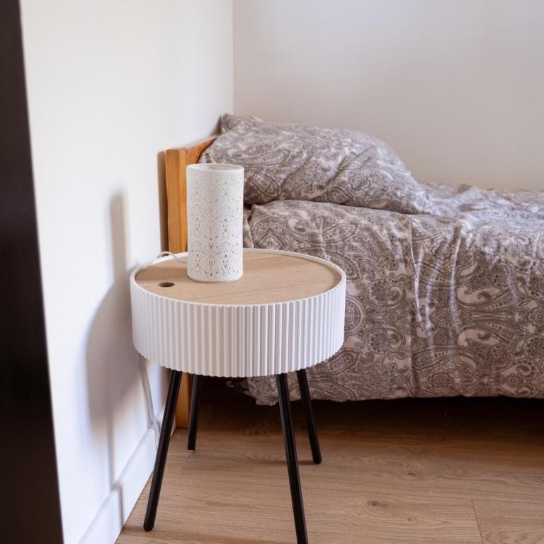 Appartement moderne et spacieux avec poêle à bois et balcon - Appartement - 48