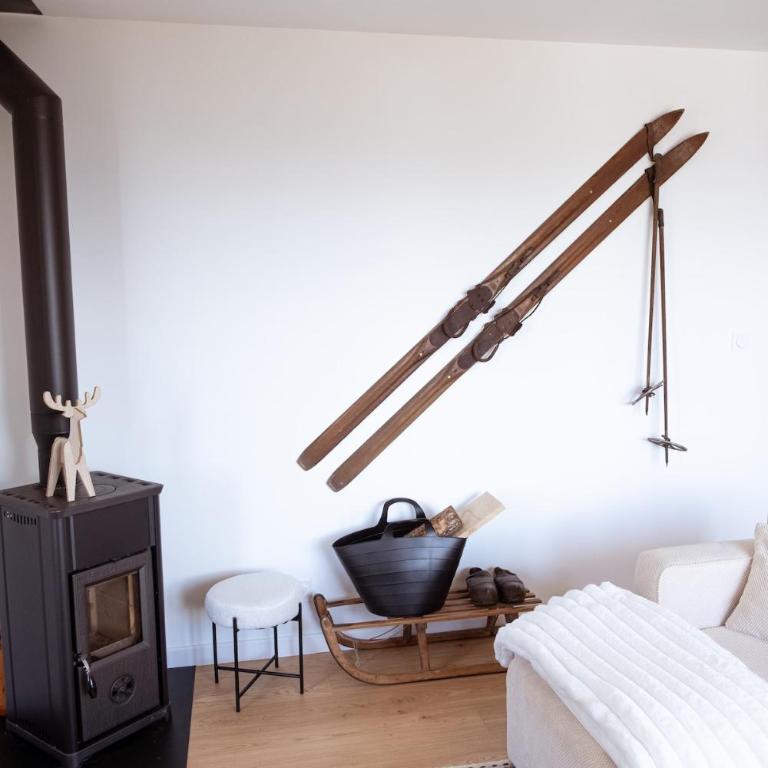 Appartement moderne et spacieux avec poêle à bois et balcon - Appartement - 78