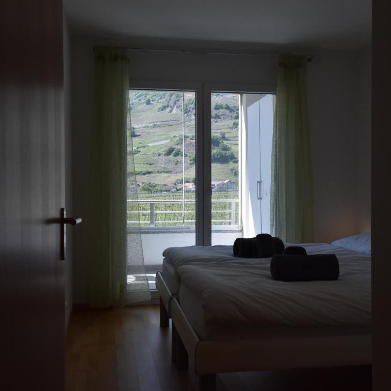 Appartement ensoleillé 4 personnes à Saillon à 100 mètres des bains - Apartment mit 1 Schlafzimmer - 22