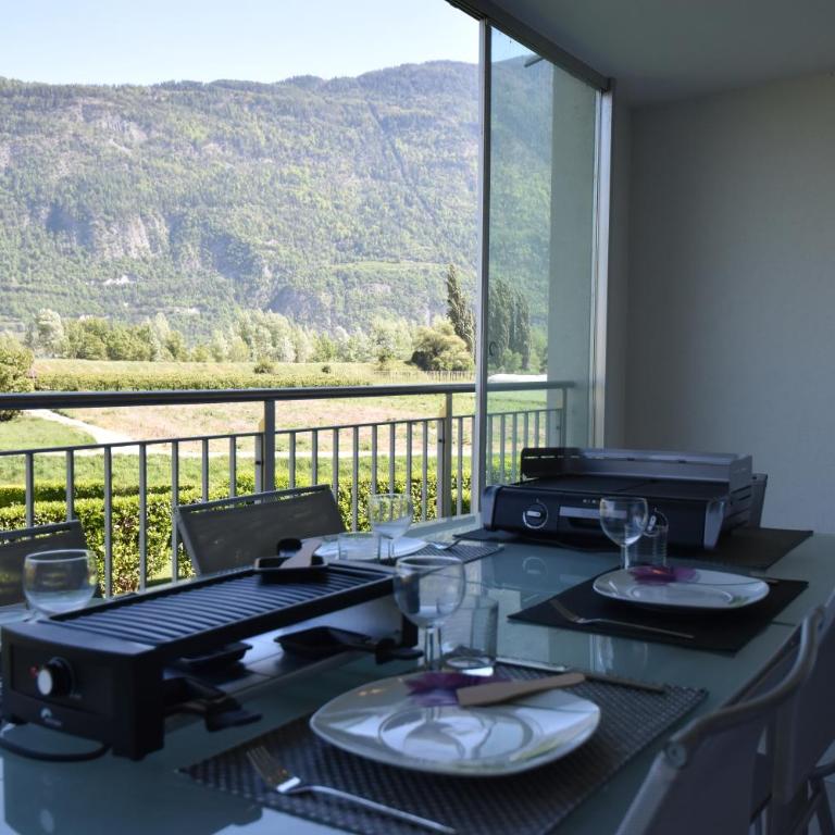 Appartement ensoleillé 4 personnes à Saillon à 100 mètres des bains - Apartment mit 1 Schlafzimmer - 26