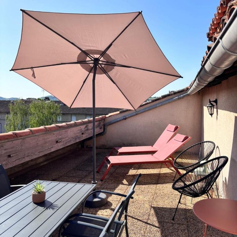 T2 Hypercentre Parking Terrasse - Appartamento con 1 Camera da Letto - 6