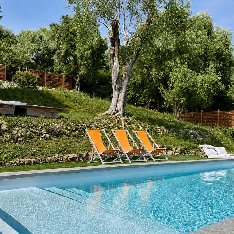Villa, piscine et vue mer exceptionnelle à Nice - Maison 4 Chambres - 76
