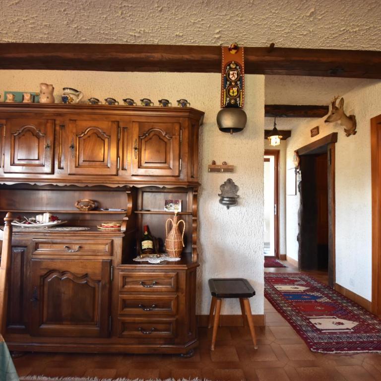 Grand Chalet Vercorin pour 10 personnes avec jardin BBQ parking privé et sauna - Chalet - 18