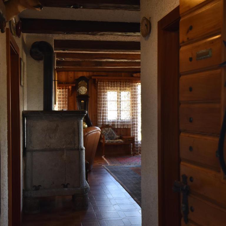 Grand Chalet Vercorin pour 10 personnes avec jardin BBQ parking privé et sauna - Chalet - 31
