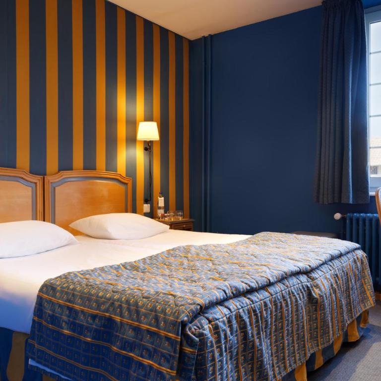 Logis Hôtel Beauséjour Colmar - Chambre Tradition Lits Jumeaux - 1