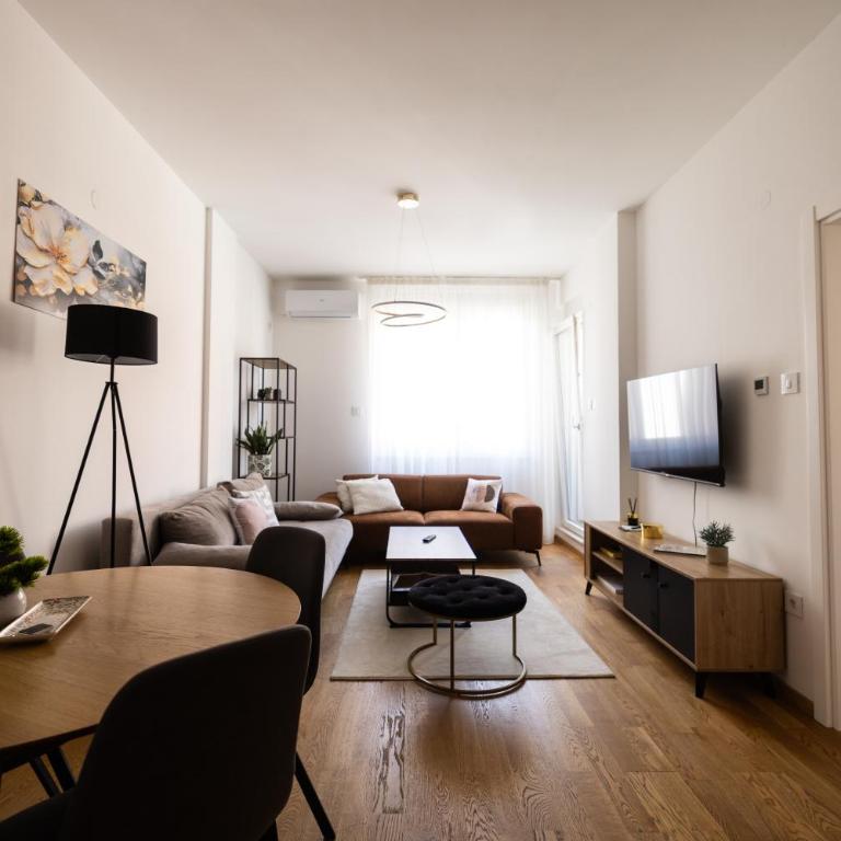 Liman 5 Riverside 209 i 109 with Free Private Parking - Apartman s 1 Spavaćom Sobom i Terasom - 1