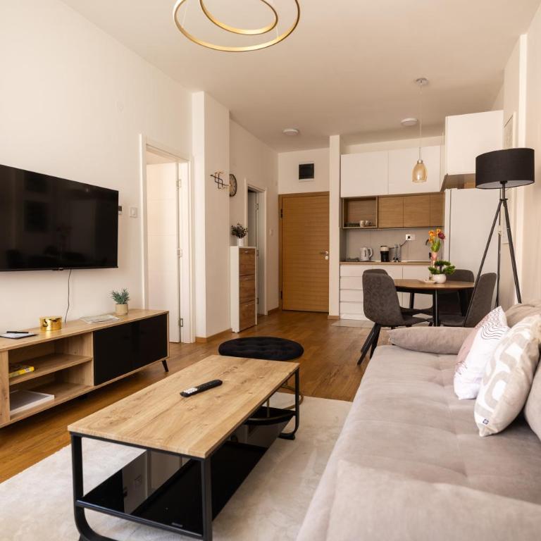 Liman 5 Riverside 209 i 109 with Free Private Parking - Apartman s 1 Spavaćom Sobom i Terasom - 4