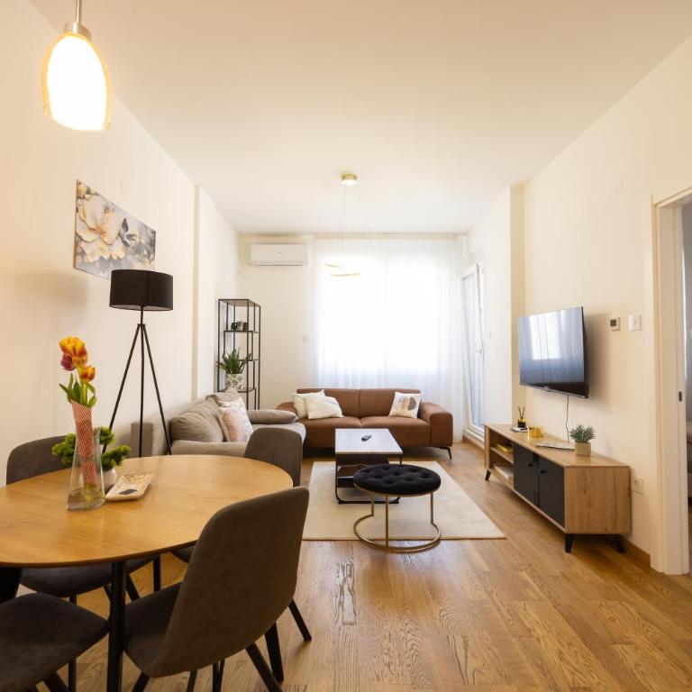Liman 5 Riverside 209 i 109 with Free Private Parking - Apartman s 1 Spavaćom Sobom i Terasom - 9