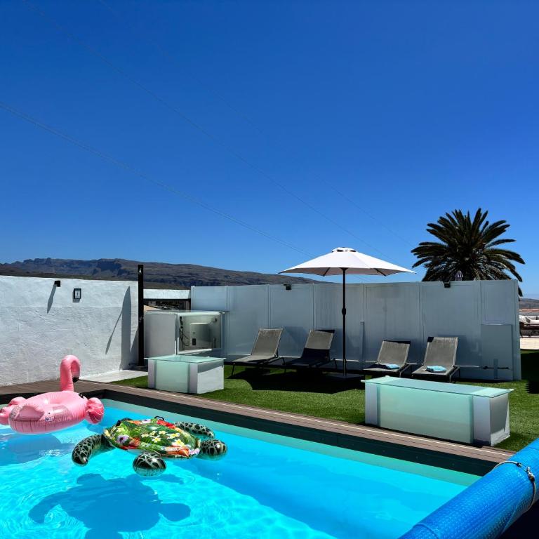 Private pool, parking, BBQ in the South of GC - Casa de 3 dormitorios - 3