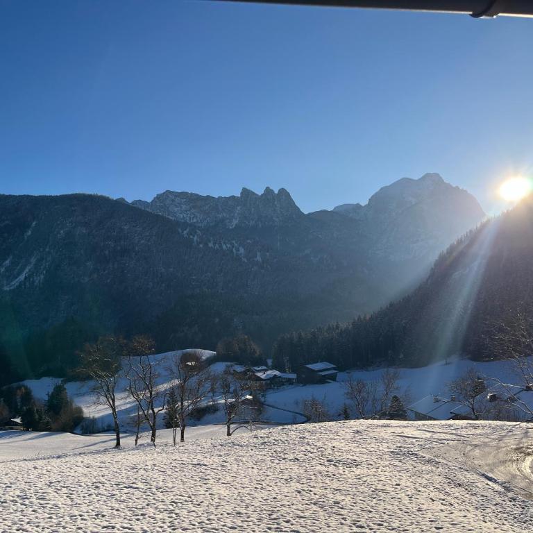 Ferienwohnung Niederbergerhof - Two-Bedroom Apartment with Mountain View - 5