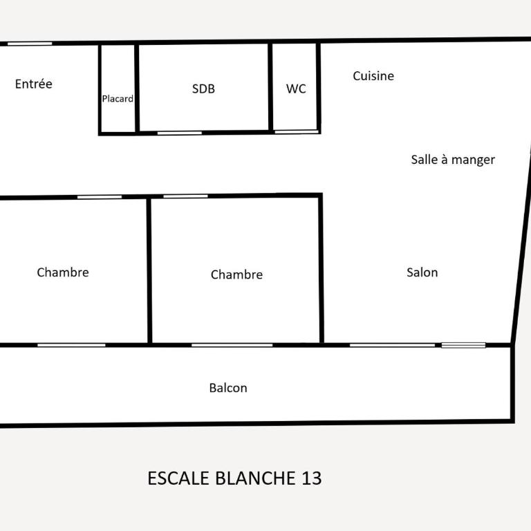 Appartement cosy proche commerce, centre station, garage inclus, animaux admis - FR-1-304-93 - Appartement (5 Adultes) - 7